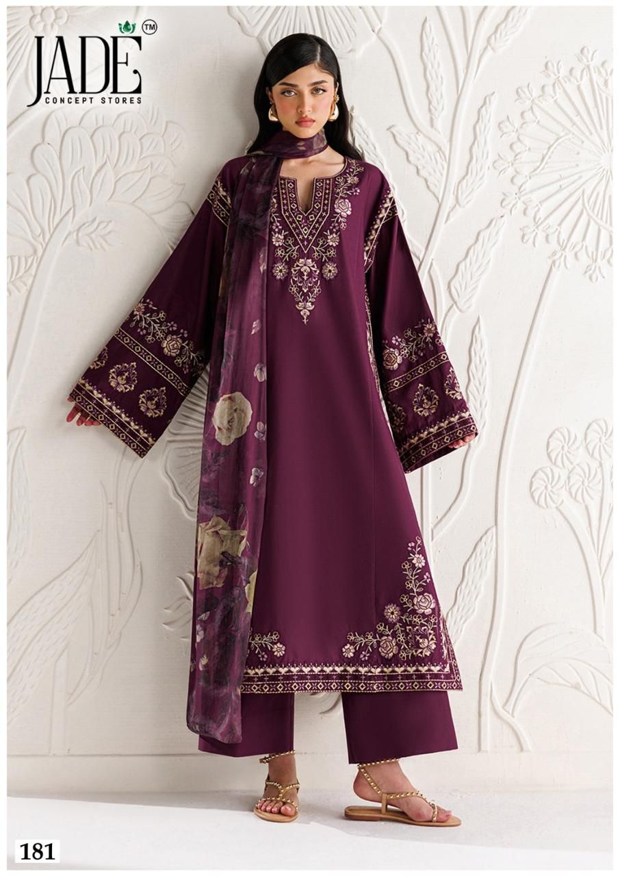 Chevron Vol 19 Jade Mix Cotton Karachi Salwar Suits Wholesale Price