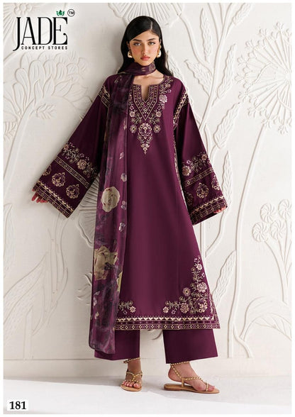 Chevron Vol 19 Jade Mix Cotton Karachi Salwar Suits Wholesale Price
