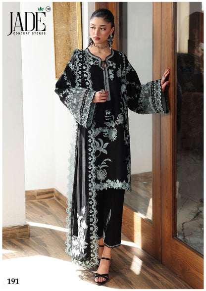 Chevron Vol 20 Jade Mix Cotton Karachi Salwar Suits Exporter Ahmedabad