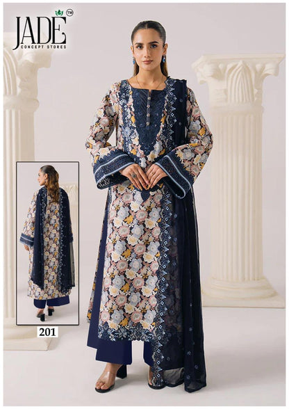 Chevron Vol 21 Jade Cotton Karachi Salwar Suits Wholesaler Gujarat