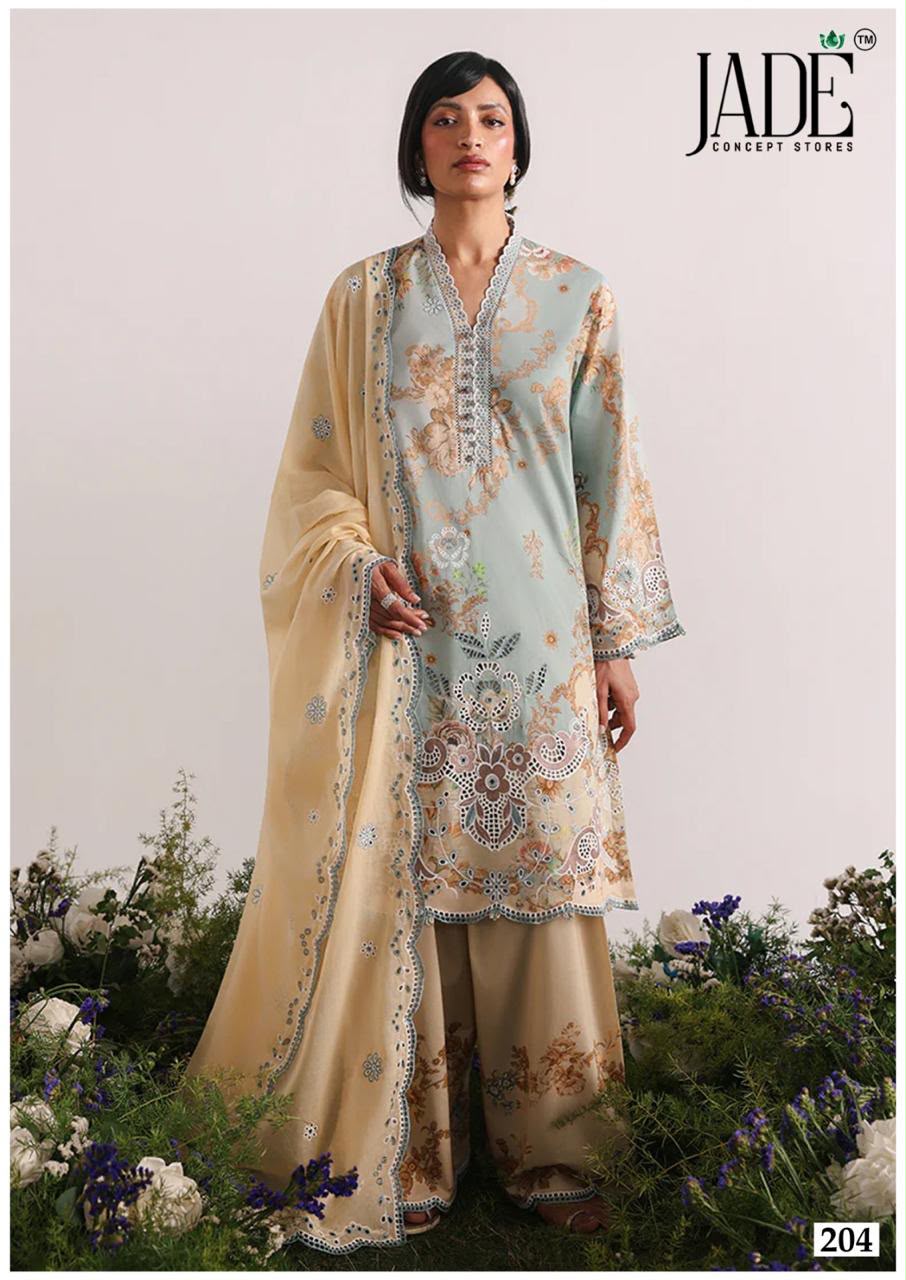 Chevron Vol 21 Jade Cotton Karachi Salwar Suits Wholesaler Gujarat