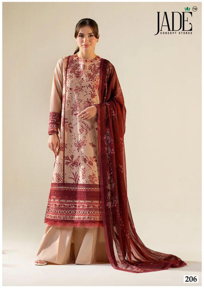 Chevron Vol 21 Jade Cotton Karachi Salwar Suits Wholesaler Gujarat