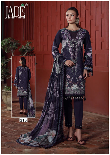 Chevron Vol 22 Jade Cotton Karachi Salwar Suits Wholesaler Ahmedabad