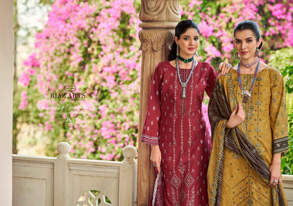 Chevron Vol 2 Riaz Art Cotton Karachi Salwar Suits Supplier