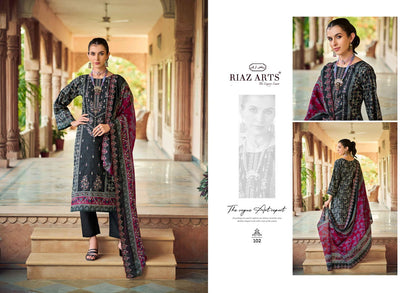 Chevron Vol 2 Riaz Art Cotton Karachi Salwar Suits Supplier