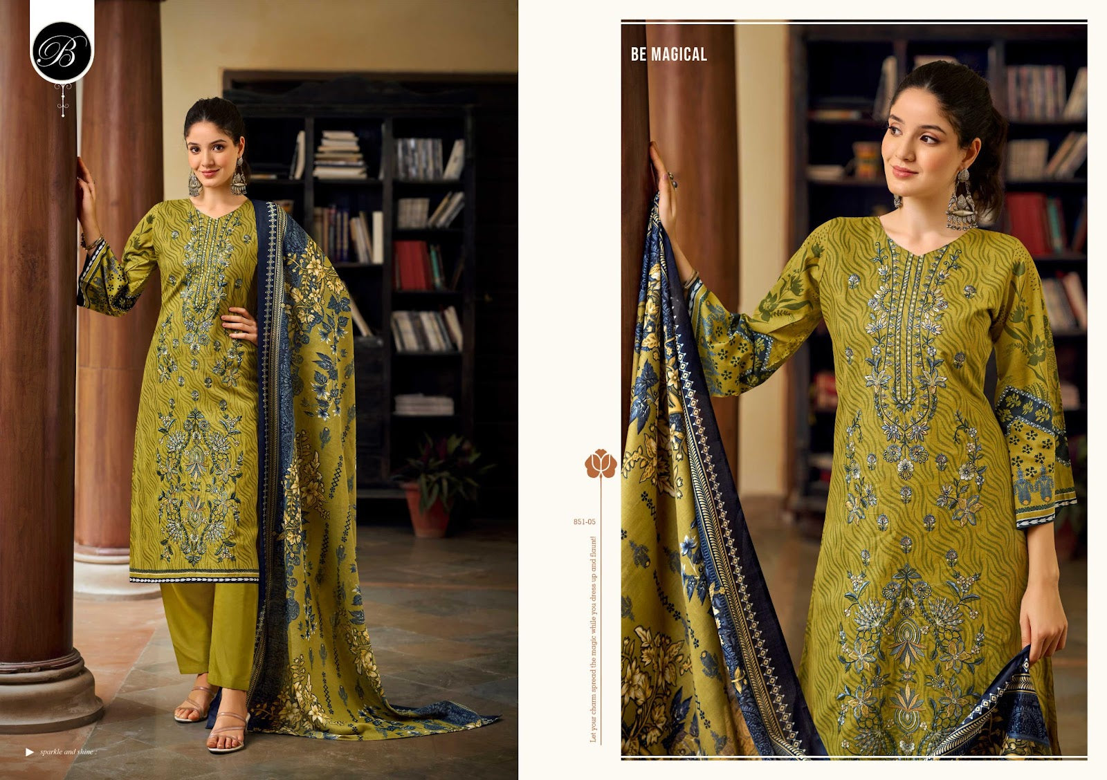 Chevron Vol 3 Belliza Designer Studio Cotton Karachi Salwar Suits Wholesale Price