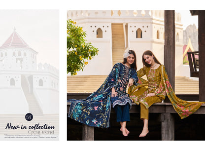 Chevron Vol 5 Belliza Designer Studio Cotton Karachi Readymade Suits Supplier