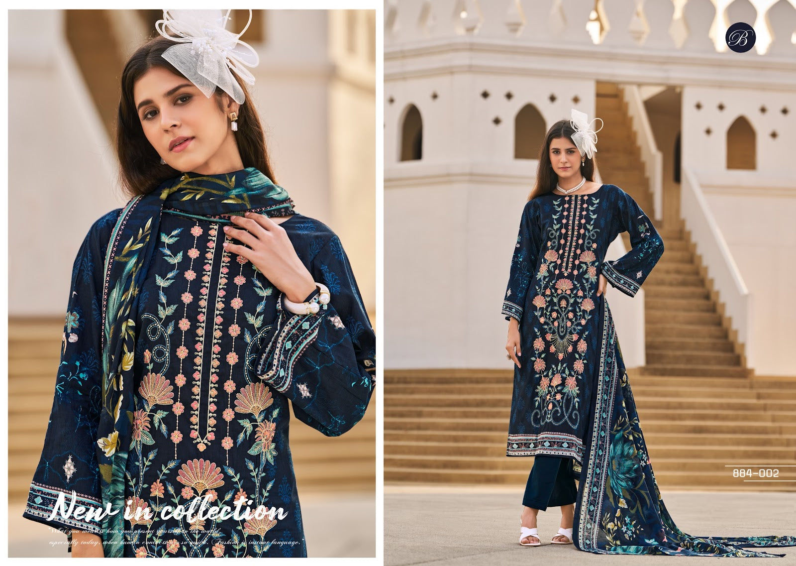Chevron Vol 5 Belliza Designer Studio Cotton Karachi Readymade Suits Supplier