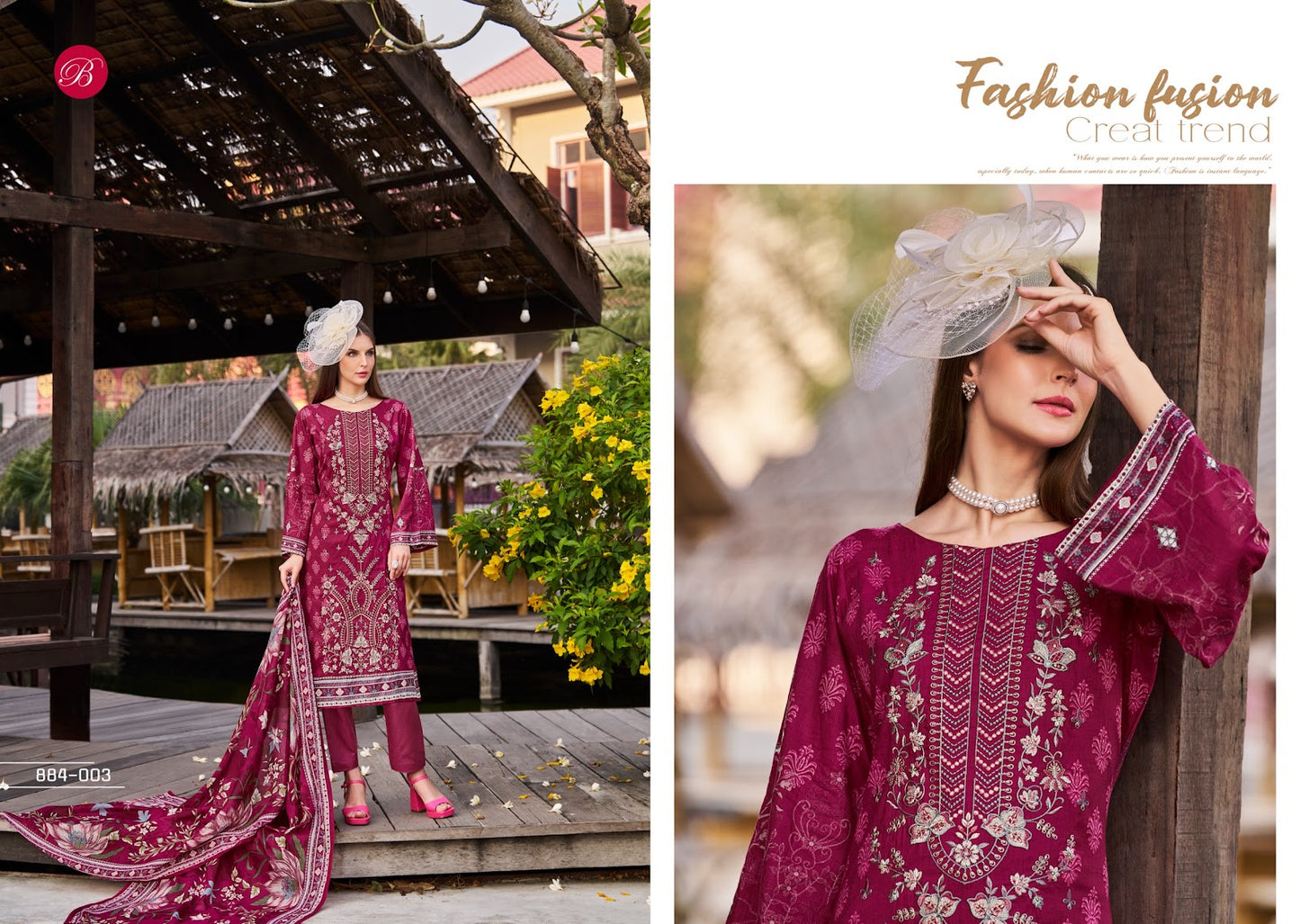 Chevron Vol 5 Belliza Designer Studio Cotton Karachi Salwar Suits Manufacturer