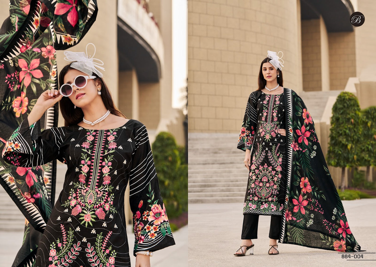 Chevron Vol 5 Belliza Designer Studio Cotton Karachi Salwar Suits Manufacturer