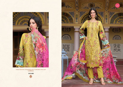 Chevron Vol 6 Belliza Designer Studio Cotton Karachi Salwar Suits Manufacturer Gujarat