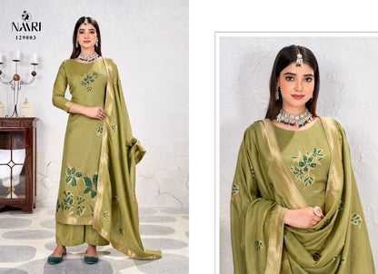 छावा नारी शुद्ध मलमल पैंट स्टाइल सूट निर्माता अहमदाबाद