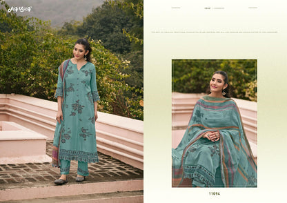 Chhat Jay Vijay Chanderi Pant Style Suits Wholesaler India