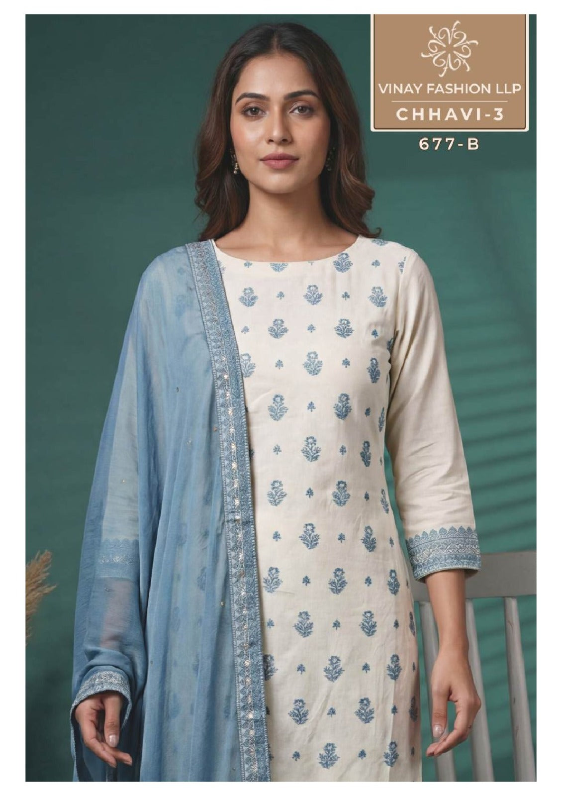 Chhavi 3 Kuleesh Vinay Fashion Llp Viscose Muslin Pant Style Suits Wholesale Rate