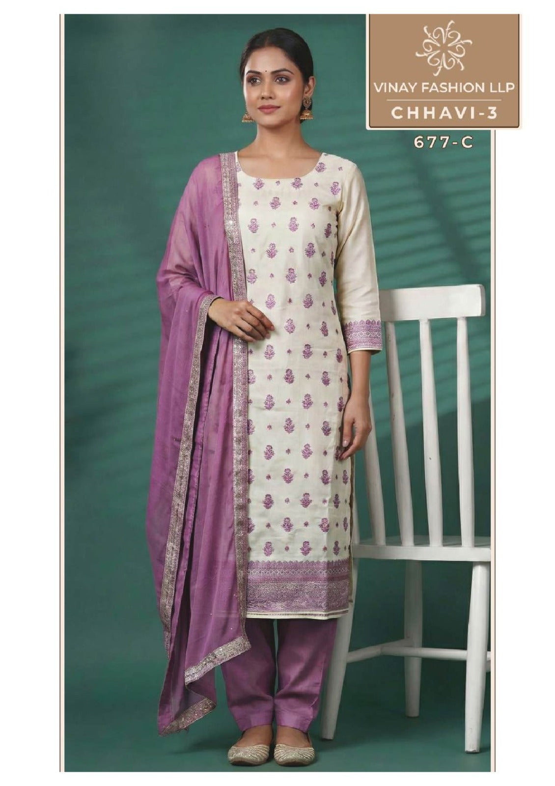Chhavi 3 Kuleesh Vinay Fashion Llp Viscose Muslin Pant Style Suits Wholesale Rate