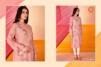 Chhaya Sbs Cotton Straight Cut Kurtis Exporter