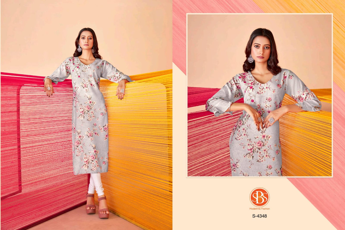 Chhaya Sbs Cotton Straight Cut Kurtis Exporter