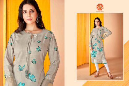 Chhaya Sbs Cotton Straight Cut Kurtis Exporter