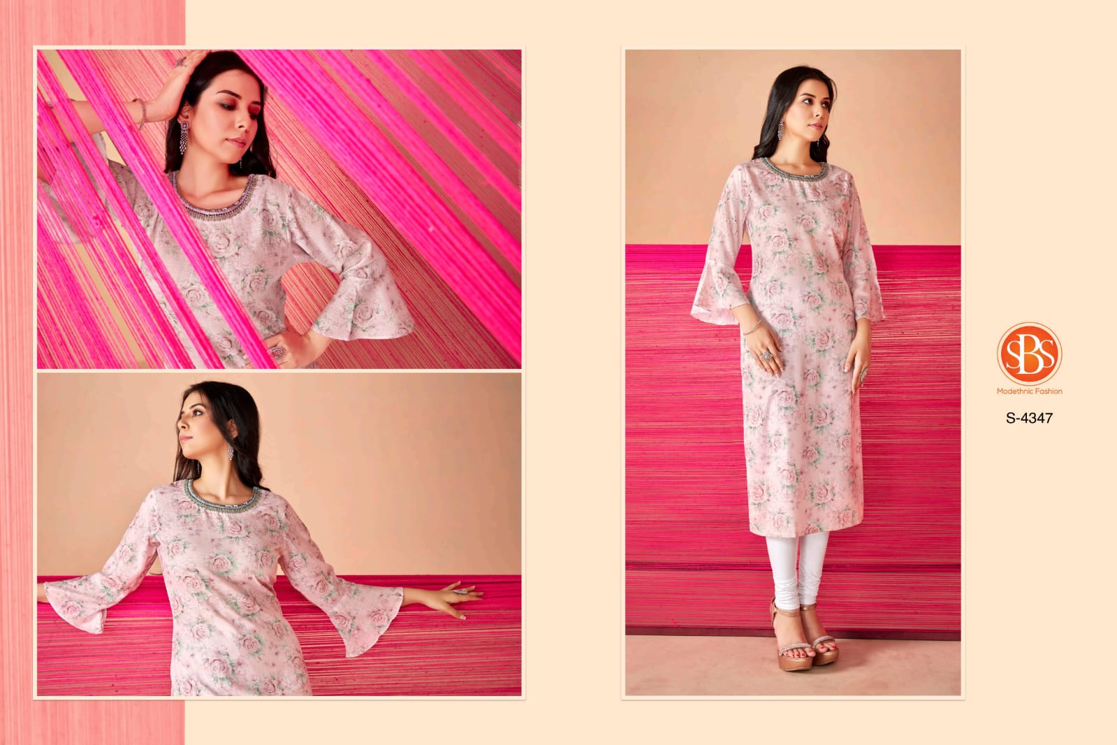 Chhaya Sbs Cotton Straight Cut Kurtis Exporter