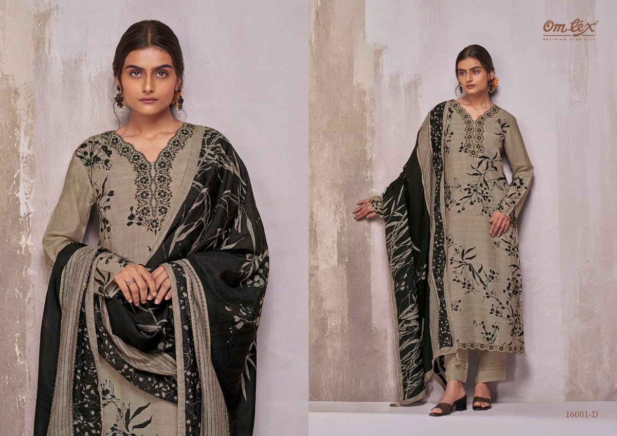 Chiara Omtex Silk Pant Style Suits Supplier India