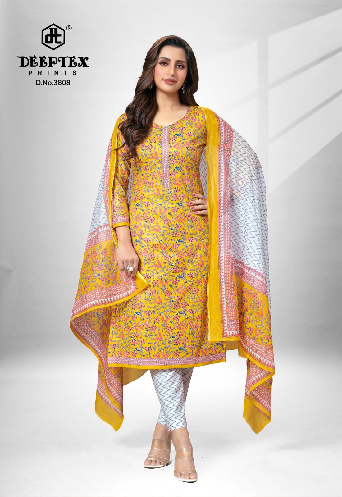 Chief Guest Vol 38 Deeptex Prints Cotton Dress Material Wholesale