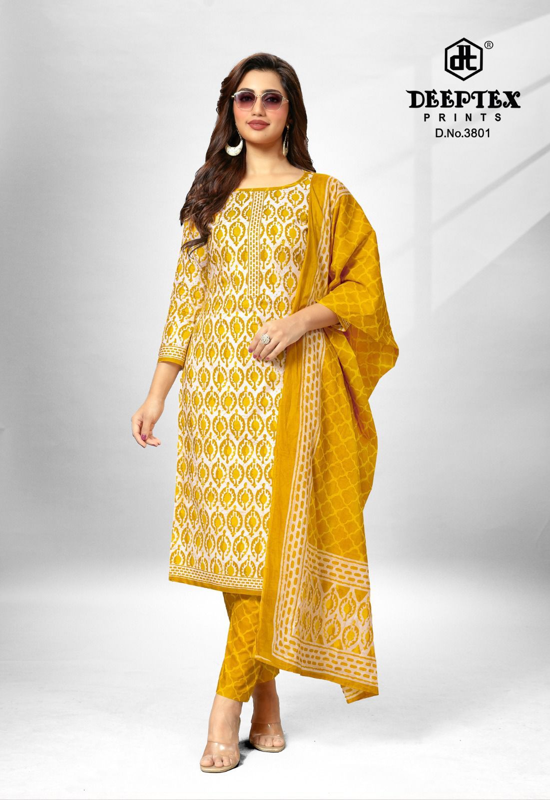 Chief Guest Vol 38 Deeptex Prints Cotton Dress Material Wholesale