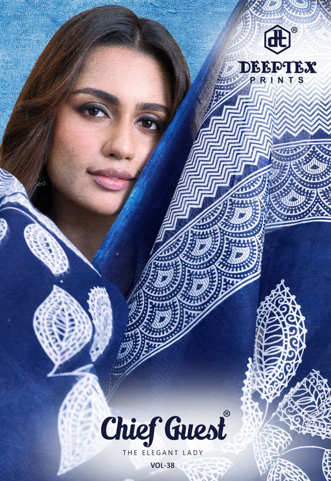 Chief Guest Vol 38 Deeptex Prints Cotton Dress Material Wholesale