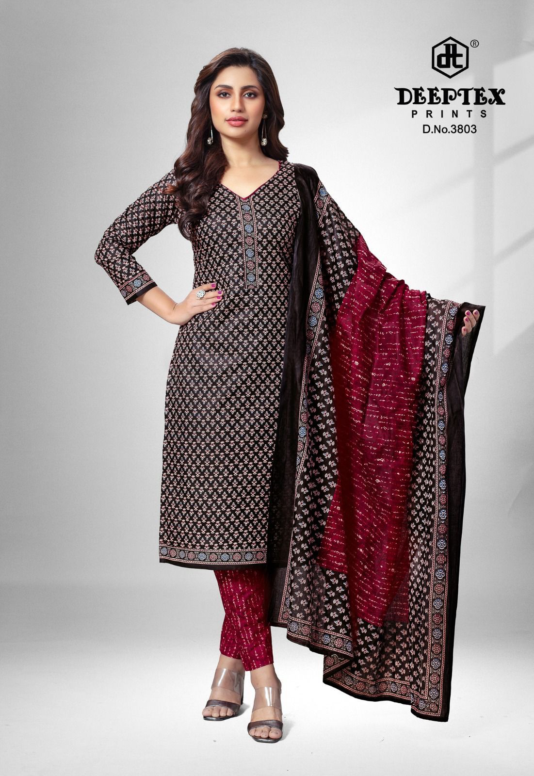 Chief Guest Vol 38 Deeptex Prints Cotton Dress Material Wholesale