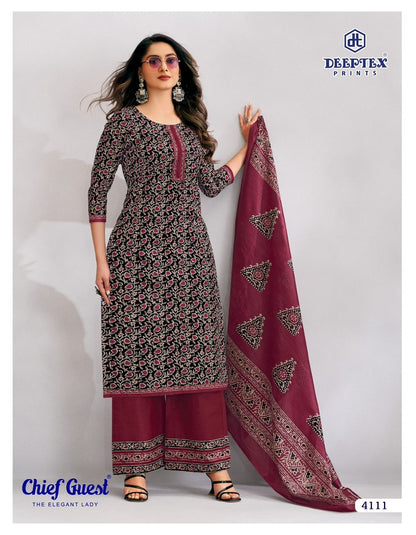 Chief Guest Vol 41 Deeptex Prints Cotton Dress Material Wholesaler