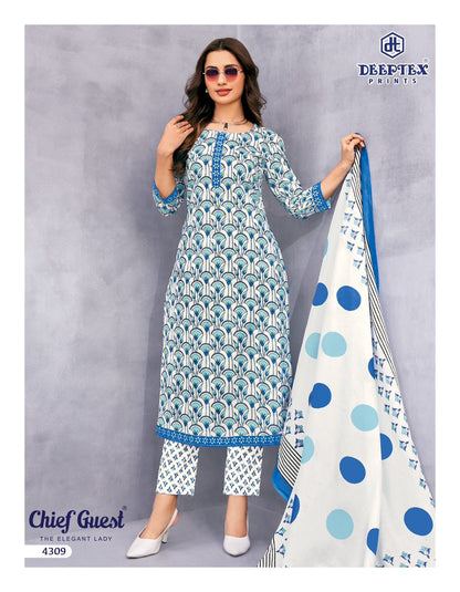 Chief Guest Vol 43 Deeptex Prints Cotton Dress Material Supplier Ahmedabad