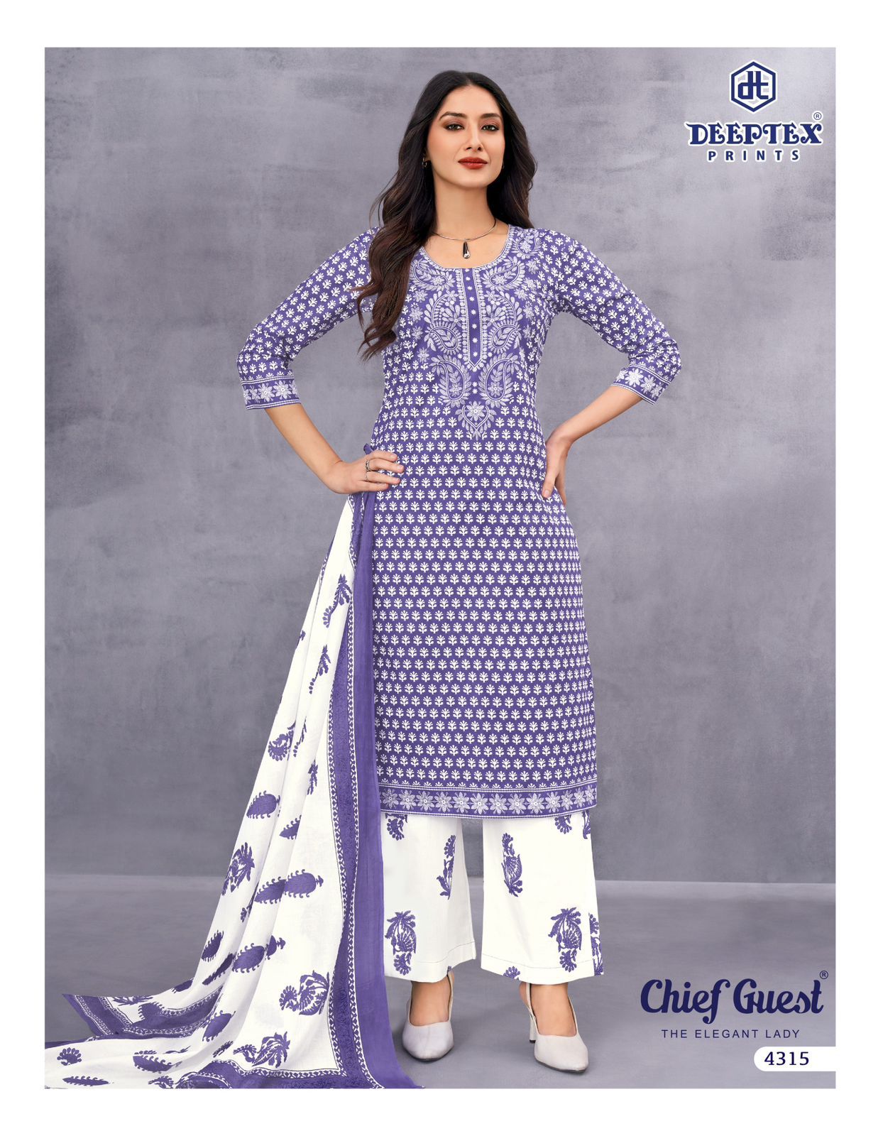 Chief Guest Vol 43 Deeptex Prints Cotton Dress Material Supplier Ahmedabad