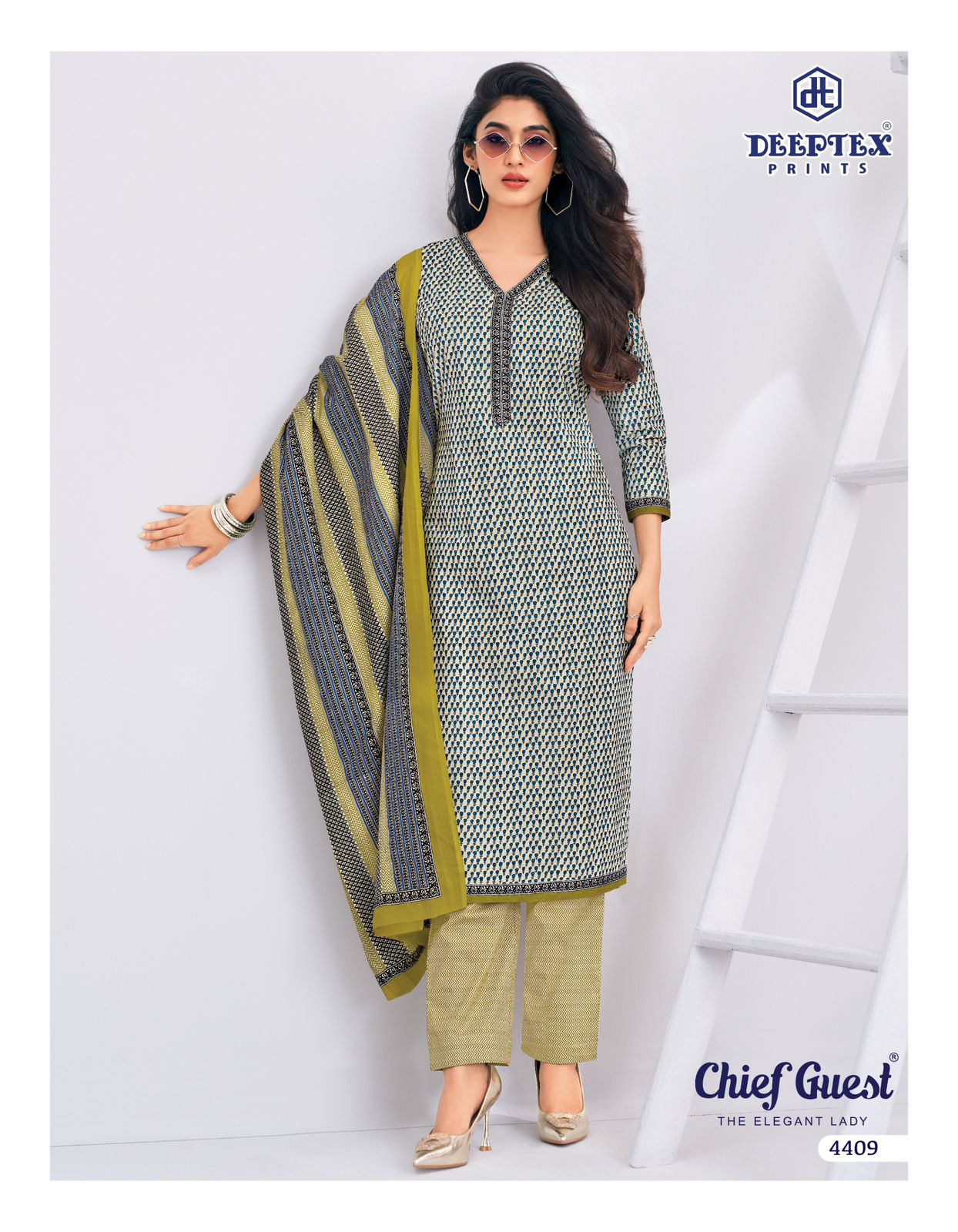Chief Guest Vol 44 Deeptex Prints Cotton Dress Material Wholesale Price