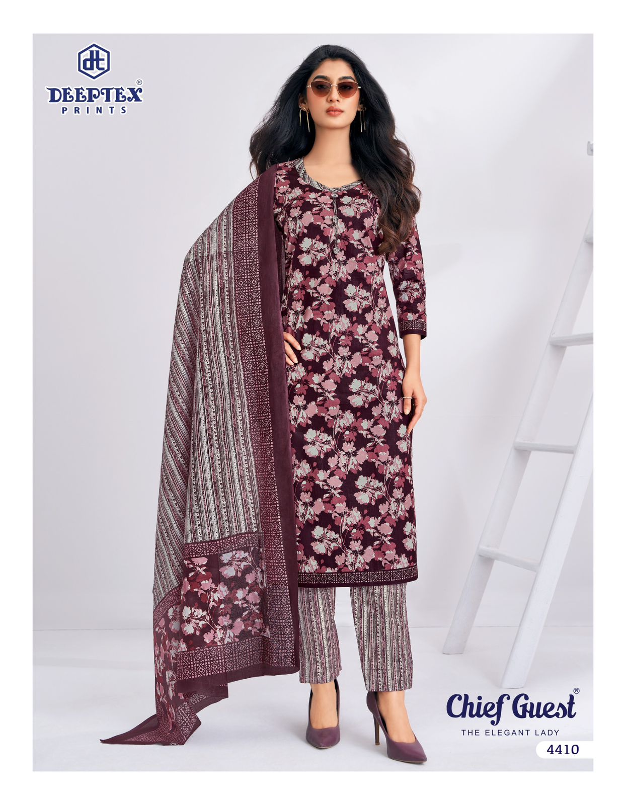 Chief Guest Vol 44 Deeptex Prints Cotton Dress Material Wholesale Price