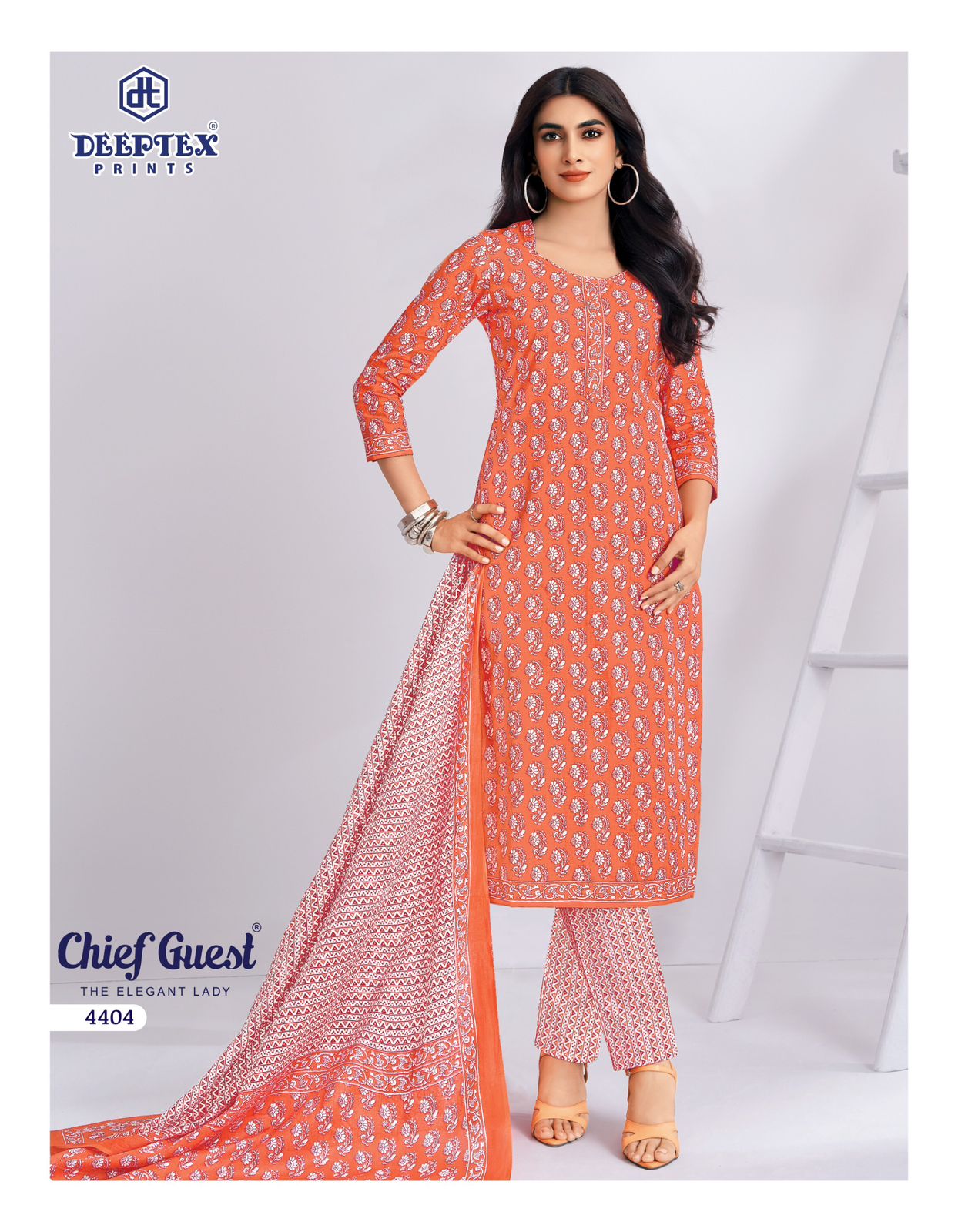 Chief Guest Vol 44 Deeptex Prints Cotton Dress Material Wholesale Price