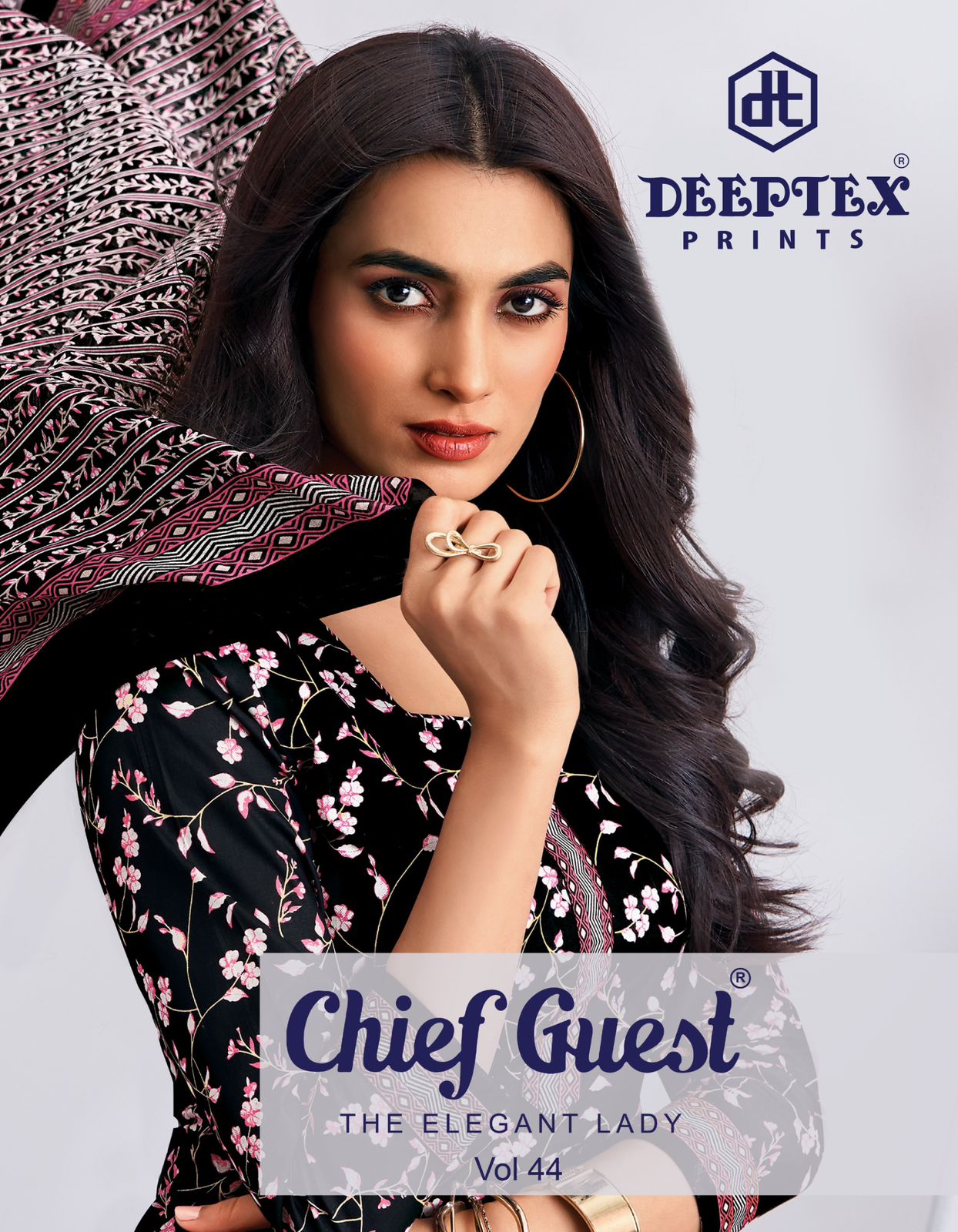Chief Guest Vol 44 Deeptex Prints Cotton Dress Material Wholesale Price