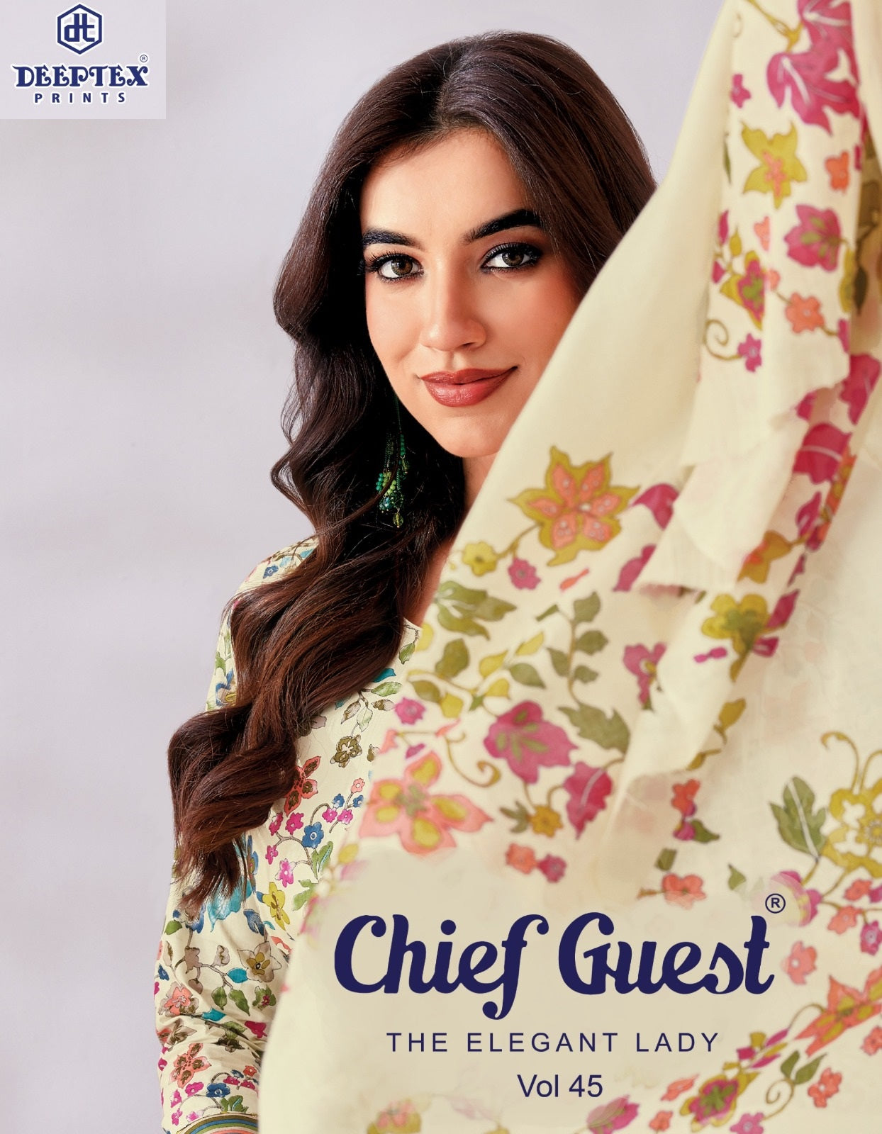 Chief Guest Vol 45 Deeptex Prints Cotton Dress Material Exporter Gujarat