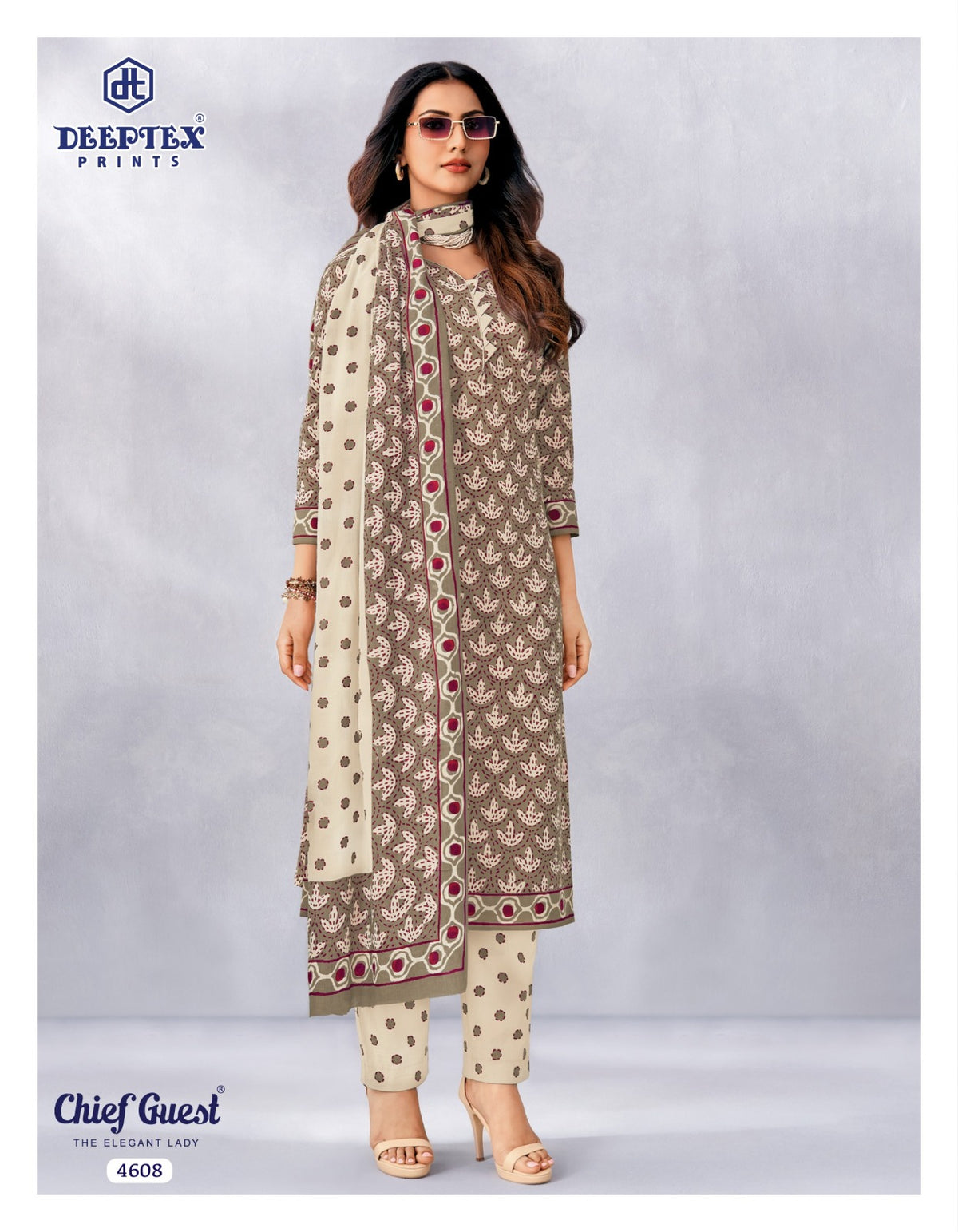 Chief Guest Vol 46 Deeptex Prints Cotton Dress Material Manufacturer Gujarat