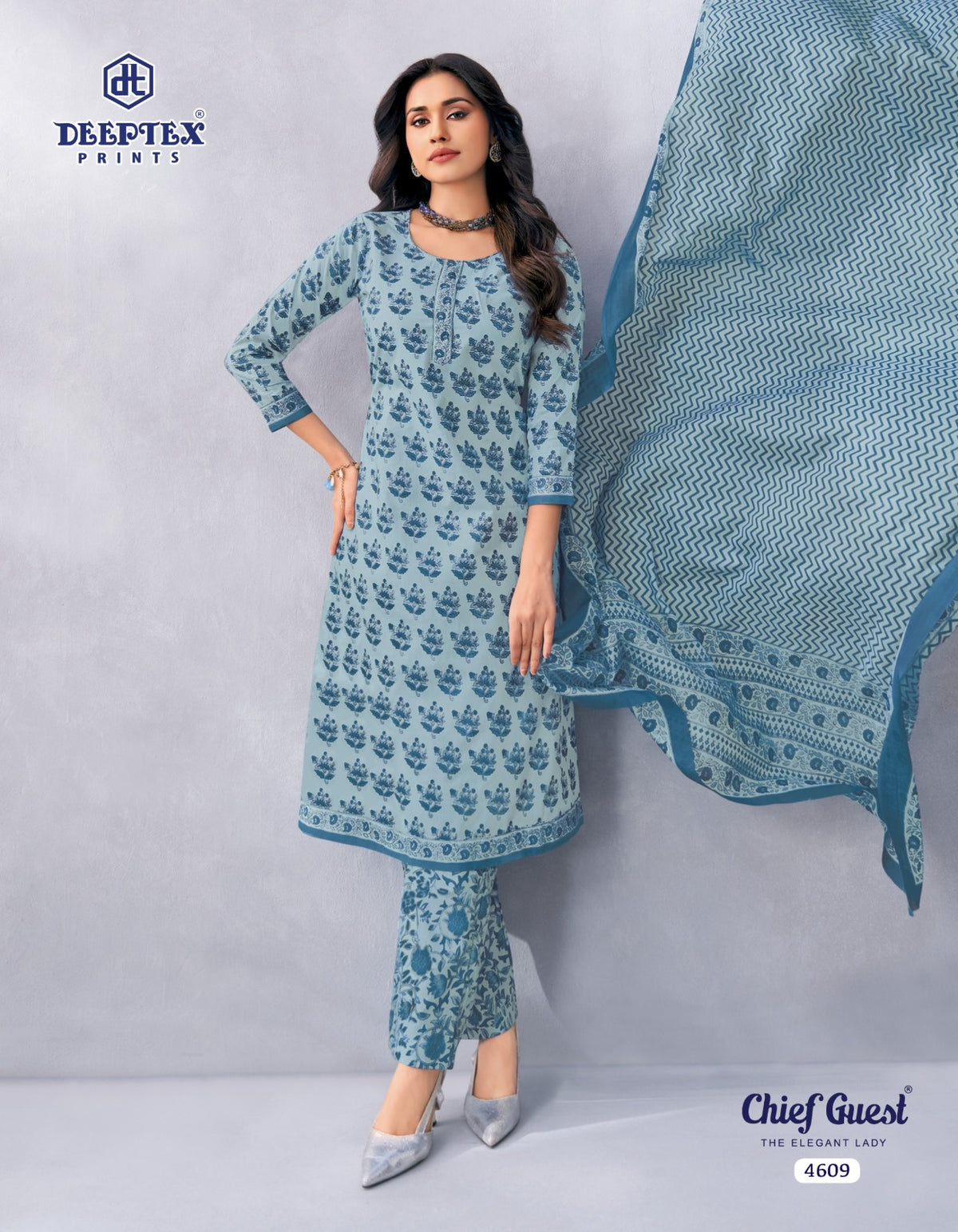 Chief Guest Vol 46 Deeptex Prints Cotton Dress Material Manufacturer Gujarat