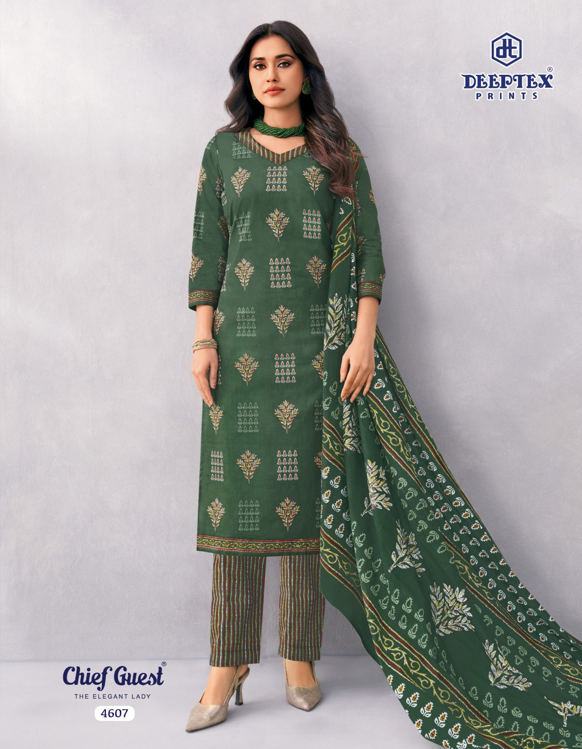 Chief Guest Vol 46 Deeptex Prints Cotton Dress Material Manufacturer Gujarat