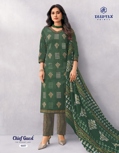 Chief Guest Vol 46 Deeptex Prints Cotton Dress Material Manufacturer Gujarat