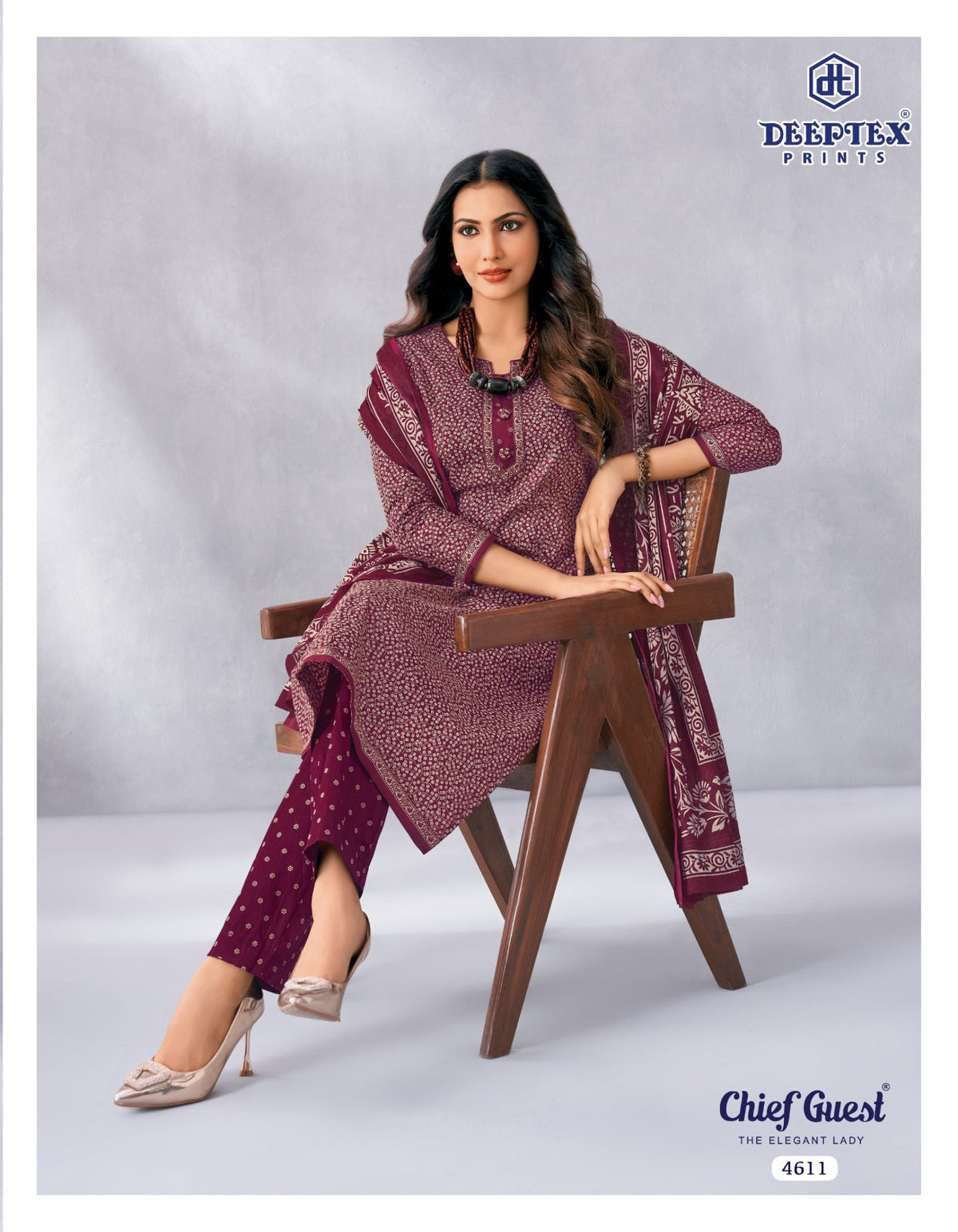Chief Guest Vol 46 Deeptex Prints Cotton Dress Material Manufacturer Gujarat