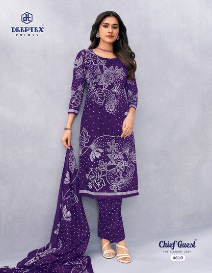 Chief Guest Vol 46 Deeptex Prints Cotton Dress Material Manufacturer Gujarat
