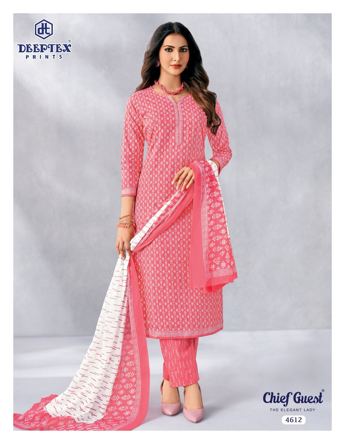 Chief Guest Vol 46 Deeptex Prints Cotton Dress Material Manufacturer Gujarat