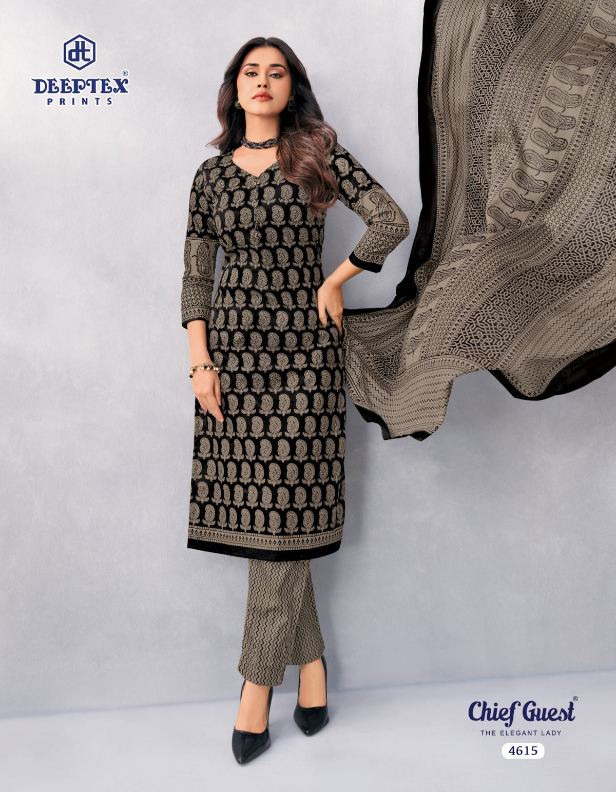 Chief Guest Vol 46 Deeptex Prints Cotton Dress Material Manufacturer Gujarat