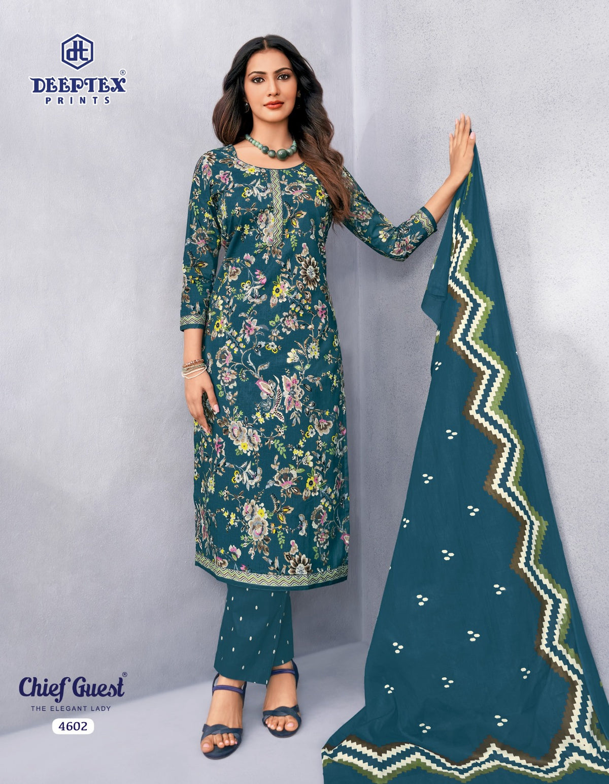 Chief Guest Vol 46 Deeptex Prints Cotton Dress Material Manufacturer Gujarat