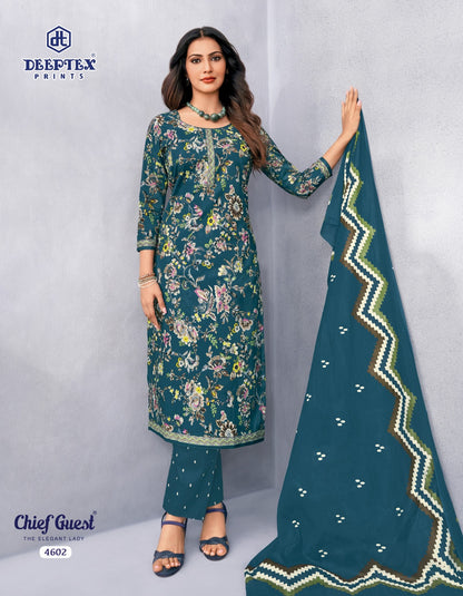 Chief Guest Vol 46 Deeptex Prints Cotton Dress Material Manufacturer Gujarat