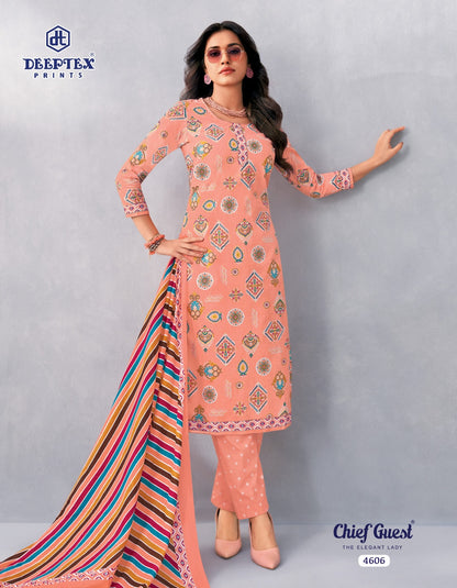 Chief Guest Vol 46 Deeptex Prints Cotton Dress Material Manufacturer Gujarat