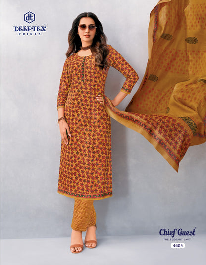 Chief Guest Vol 46 Deeptex Prints Cotton Dress Material Manufacturer Gujarat