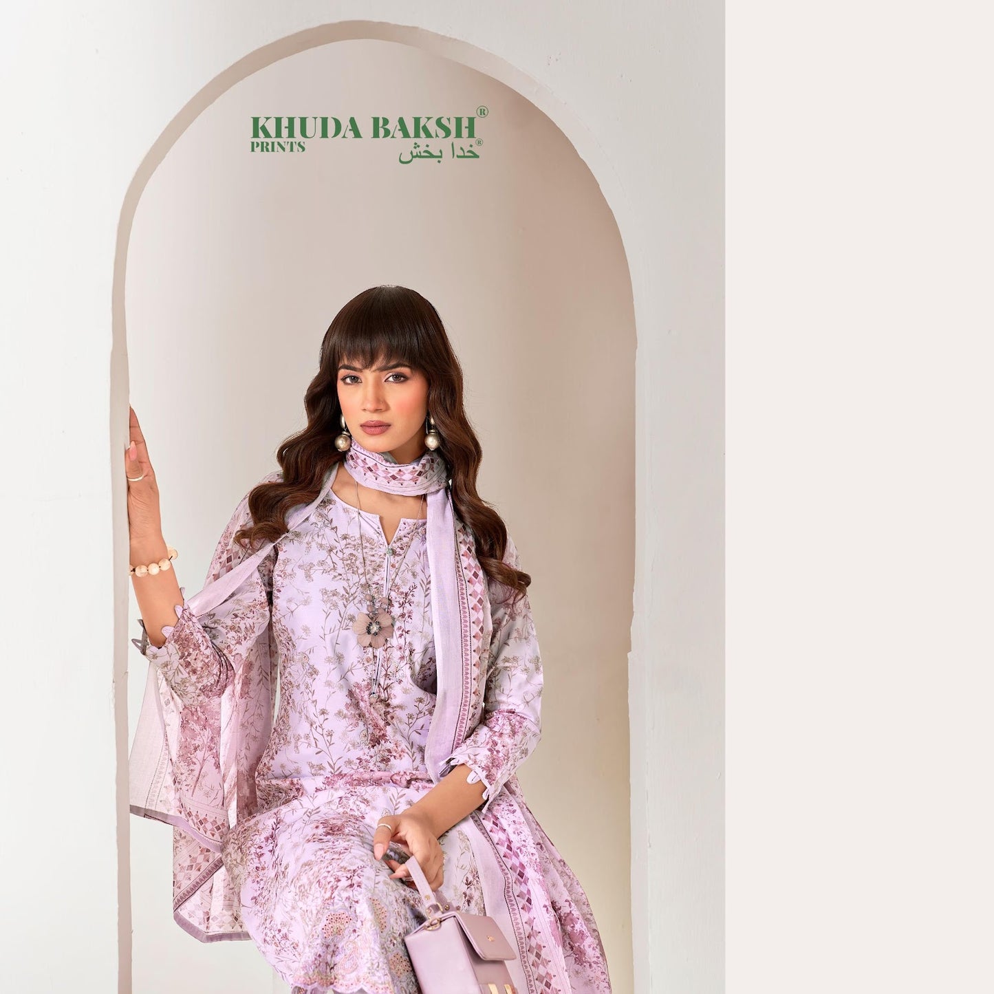 Chikankari Edition Khuda Baksh Prints Lawn Karachi Salwar Suits Manufacturer Ahmedabad