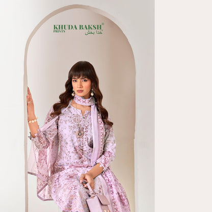 Chikankari Edition Khuda Baksh Prints Lawn Karachi Salwar Suits Manufacturer Ahmedabad
